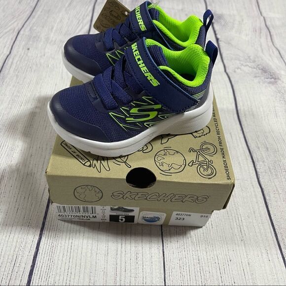 Skechers Toddler Microspec - Texlor Running Sneakers - Picture 2 of 7